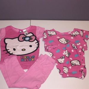 😻Hello Kitty Pajama Party 🎉 5T
